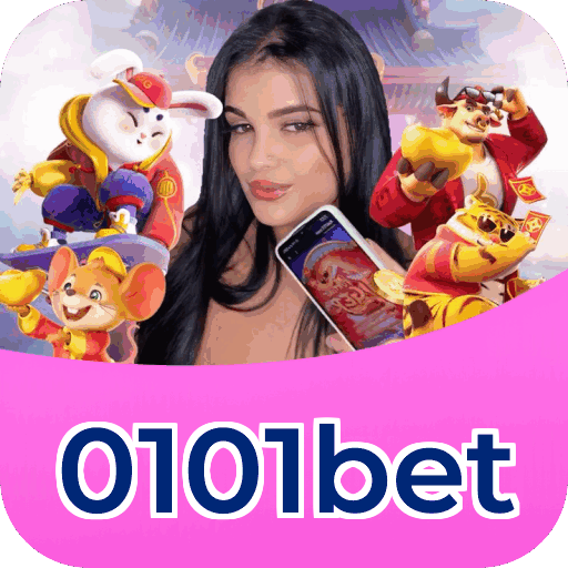 Interface do aplicativo 0101bet mostrando jogos disponíveis no iOS e Android